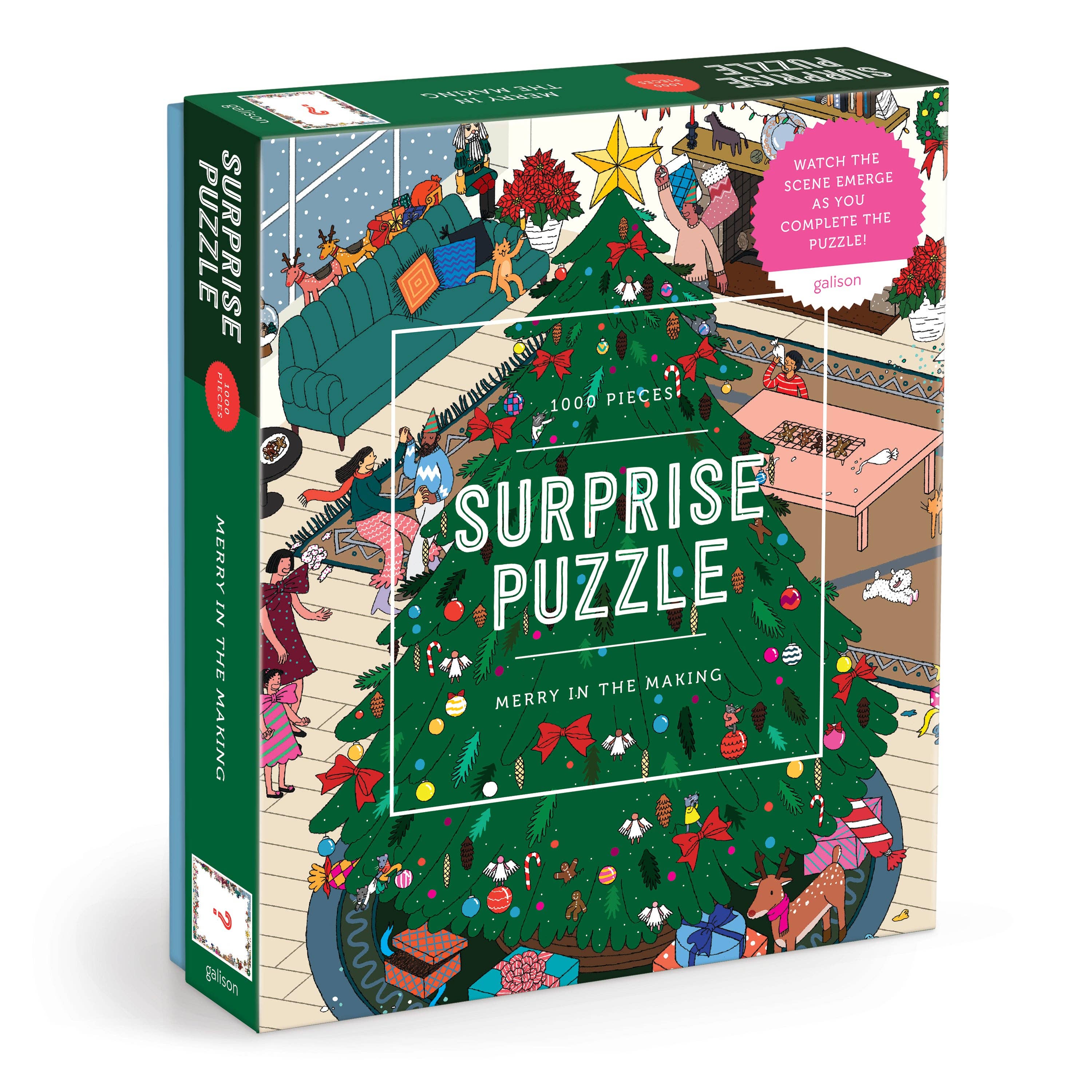 Merry In the Making 1000 Piece Surprise Puzzle - DIGS