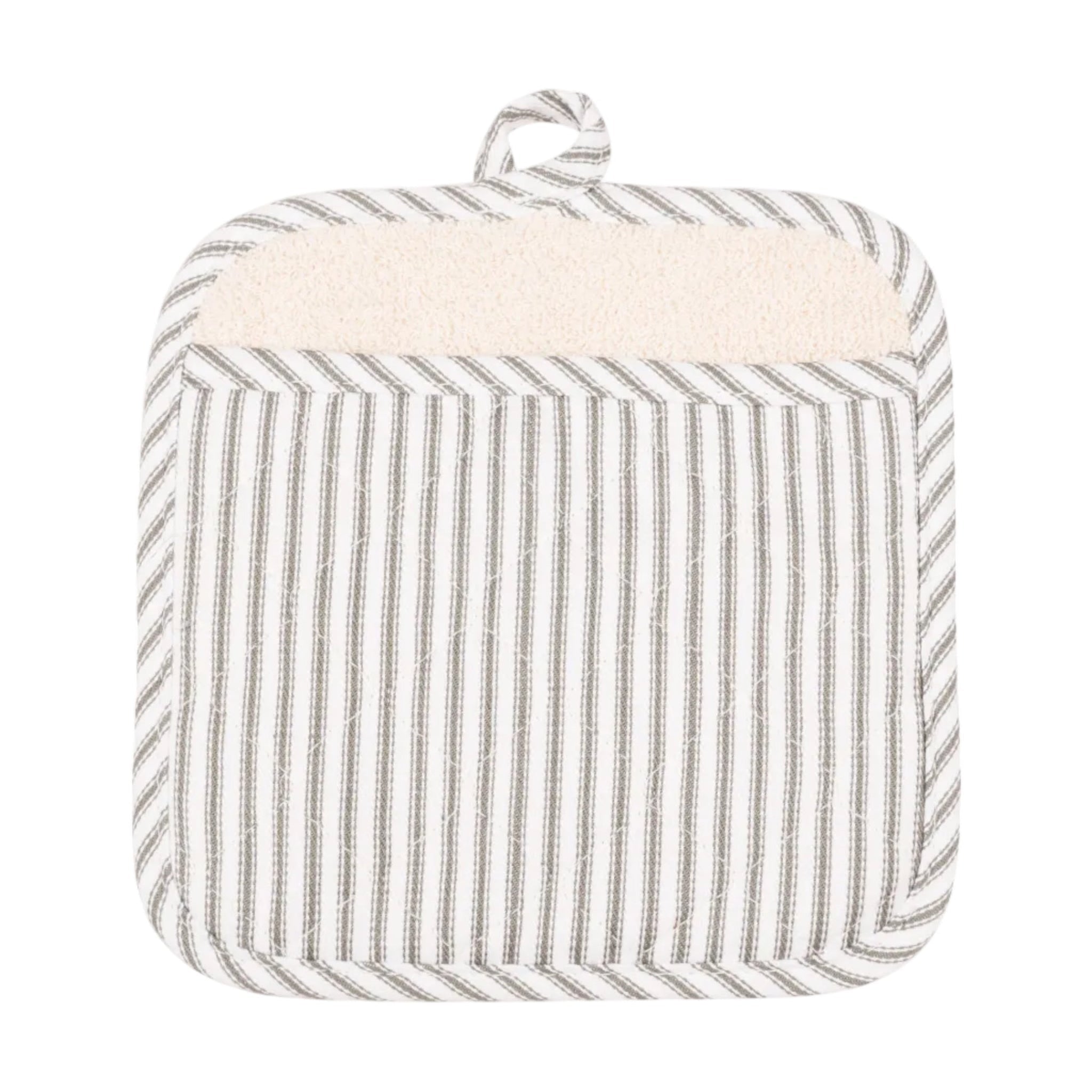 Metro Stripe Terry Lined Pot Mitt - DIGS