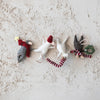 Mice in Scarfs & Hats Ornament - DIGS