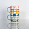 Mid - century Modern Blue Flower Mug - DIGS
