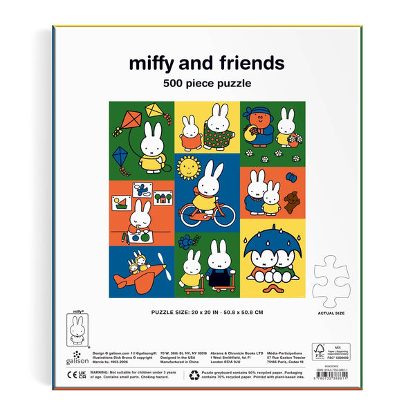Miffy and Friends 500 Piece Puzzle - DIGS