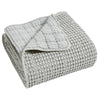 Mills Waffle Quilted Throw - DIGS