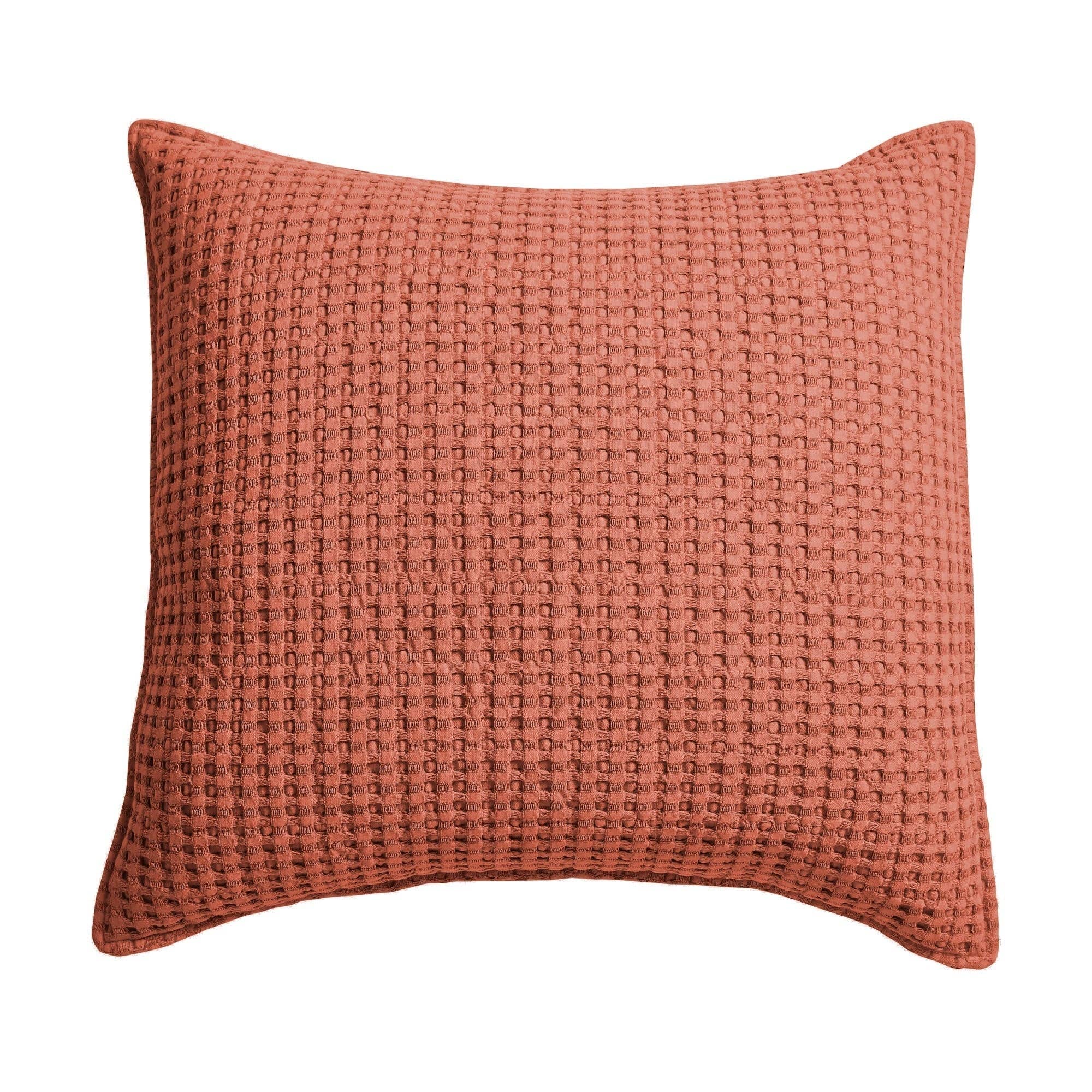 Mills Waffle Square Pillow - DIGS