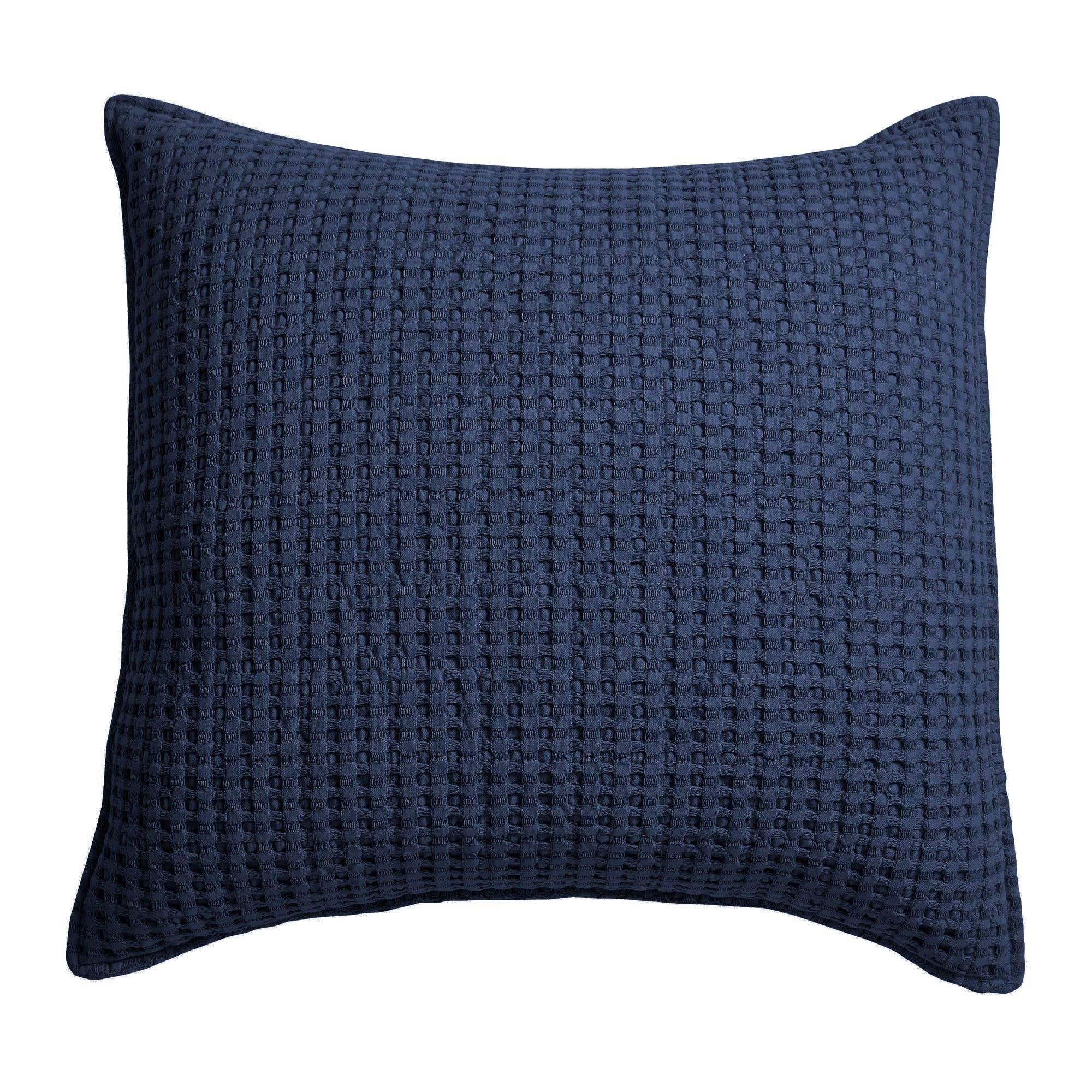Mills Waffle Square Pillow - DIGS