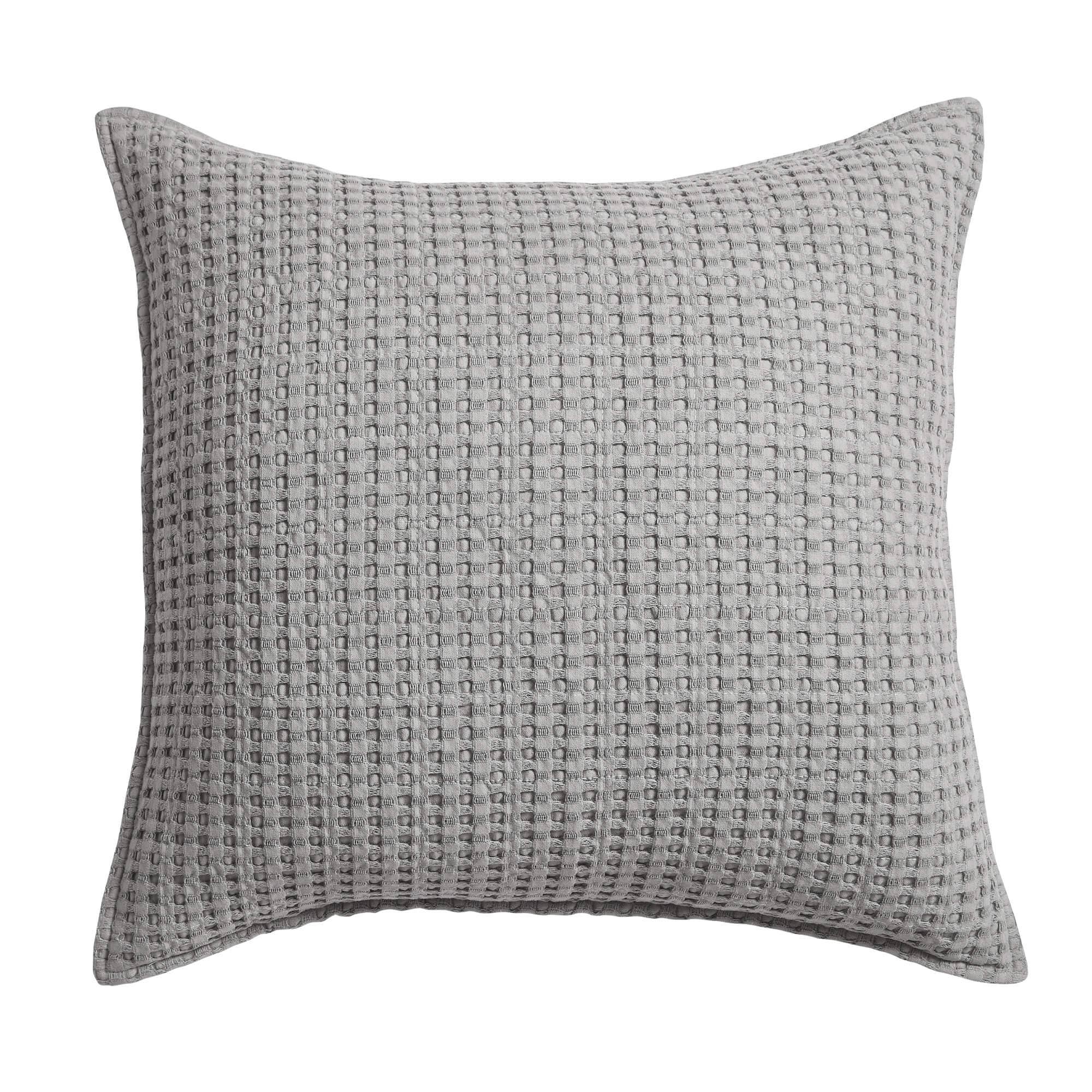 Mills Waffle Square Pillow - DIGS