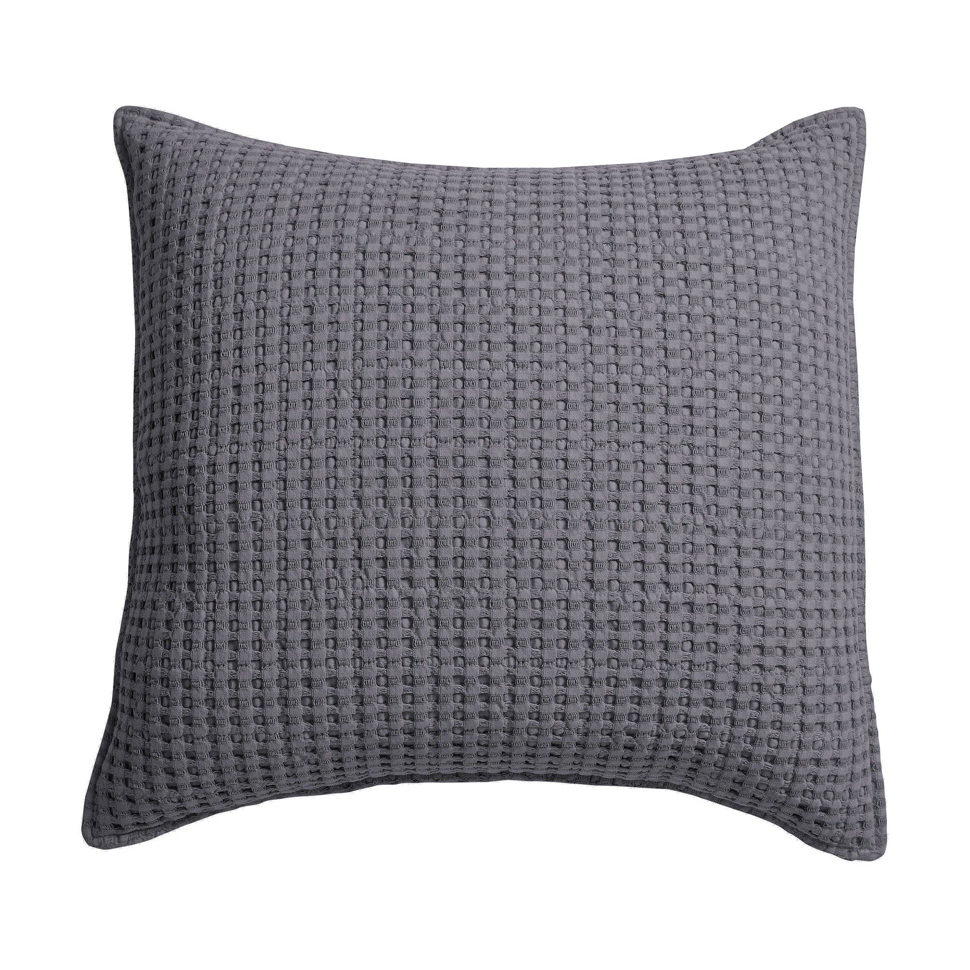Mills Waffle Square Pillow - DIGS