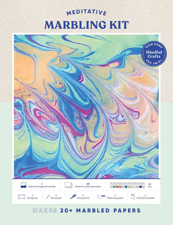 Mindful Crafts: Meditative Marbling Kit - DIGS