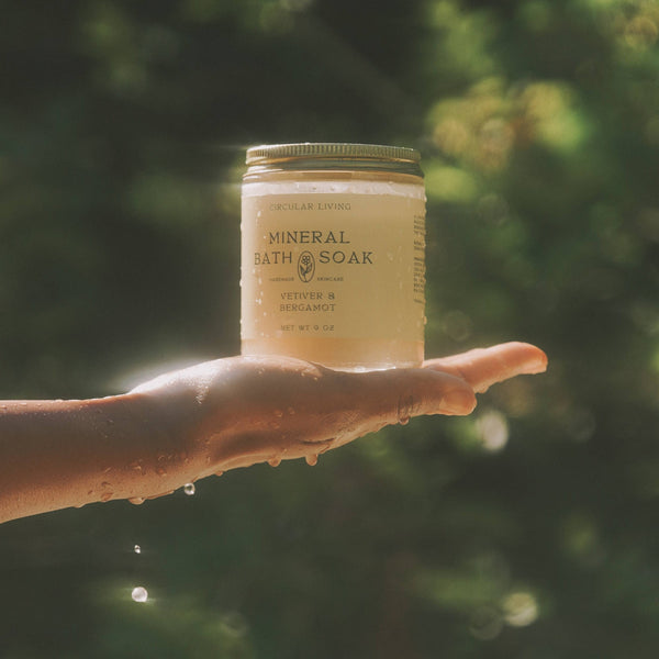 Mineral Bath Soak: Vetiver & Bergamot - DIGS