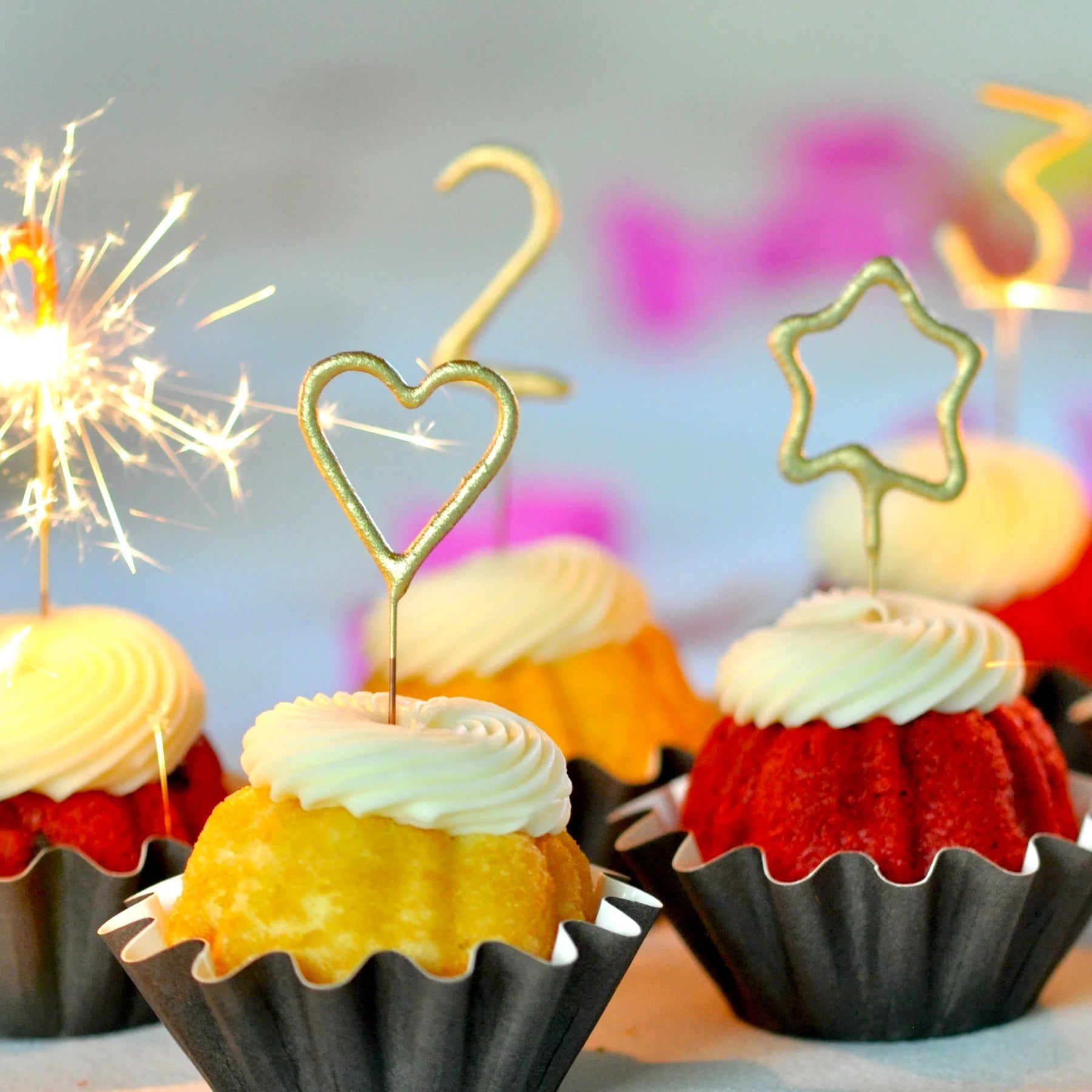 Mini Gold Sparkler Candle Wands - DIGS