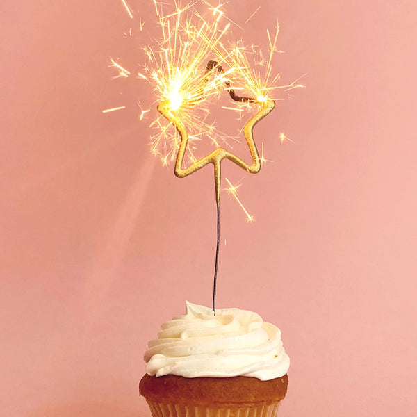 Mini Gold Sparkler Candle Wands - DIGS
