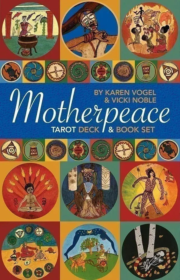 Mini Motherpeace Round Tarot Deck & Book Set - DIGS