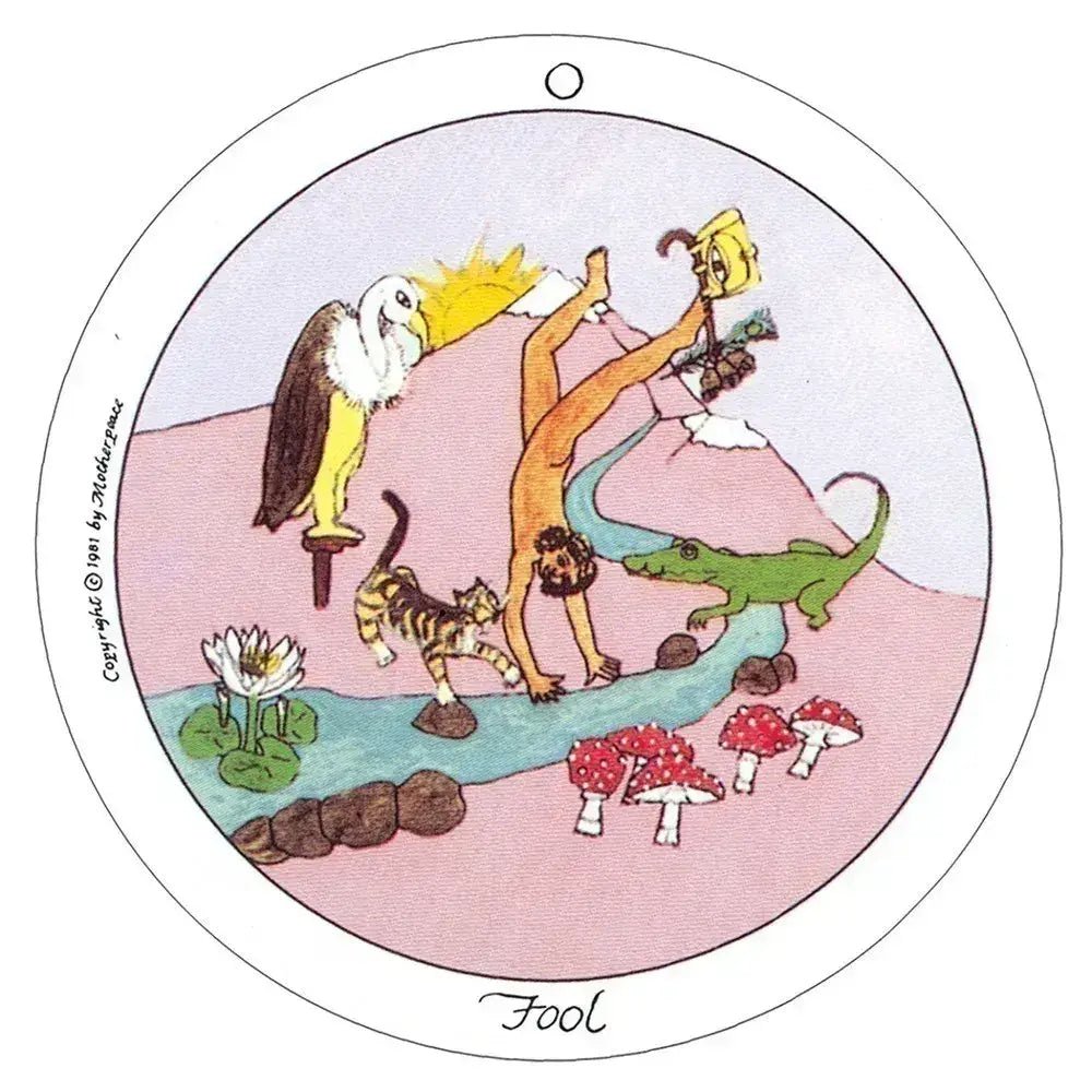 Mini Motherpeace Round Tarot Deck & Book Set - DIGS