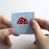 Mini Toadstool Cross Stitch Kit - DIGS