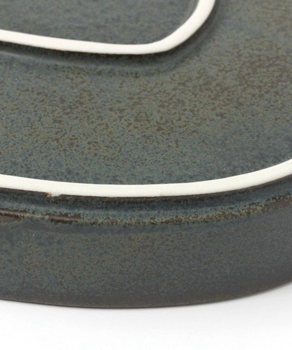Mino Ware Medium Dark Stacking Plate - DIGS
