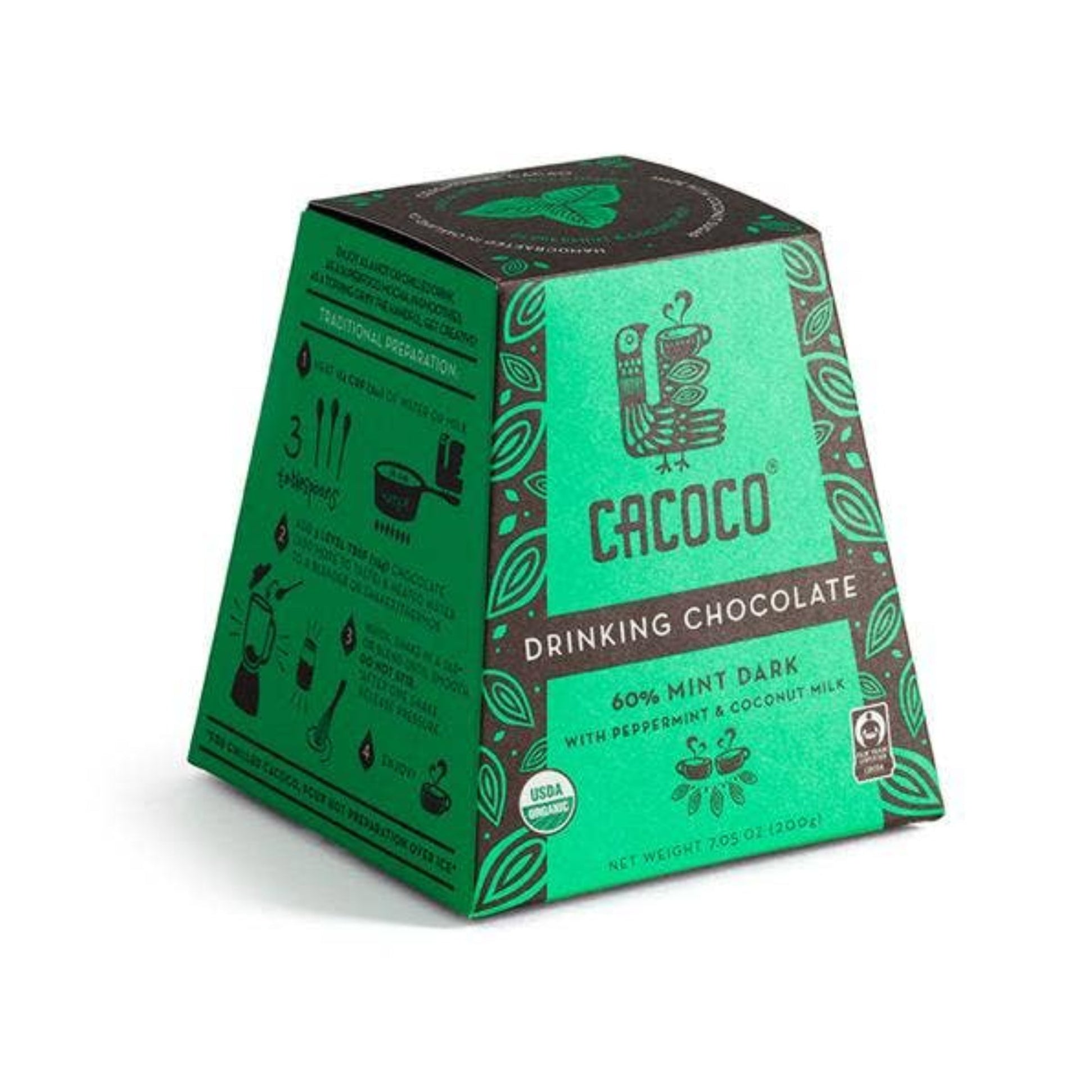 Mint Dark Drinking Chocolate - 60% - DIGS