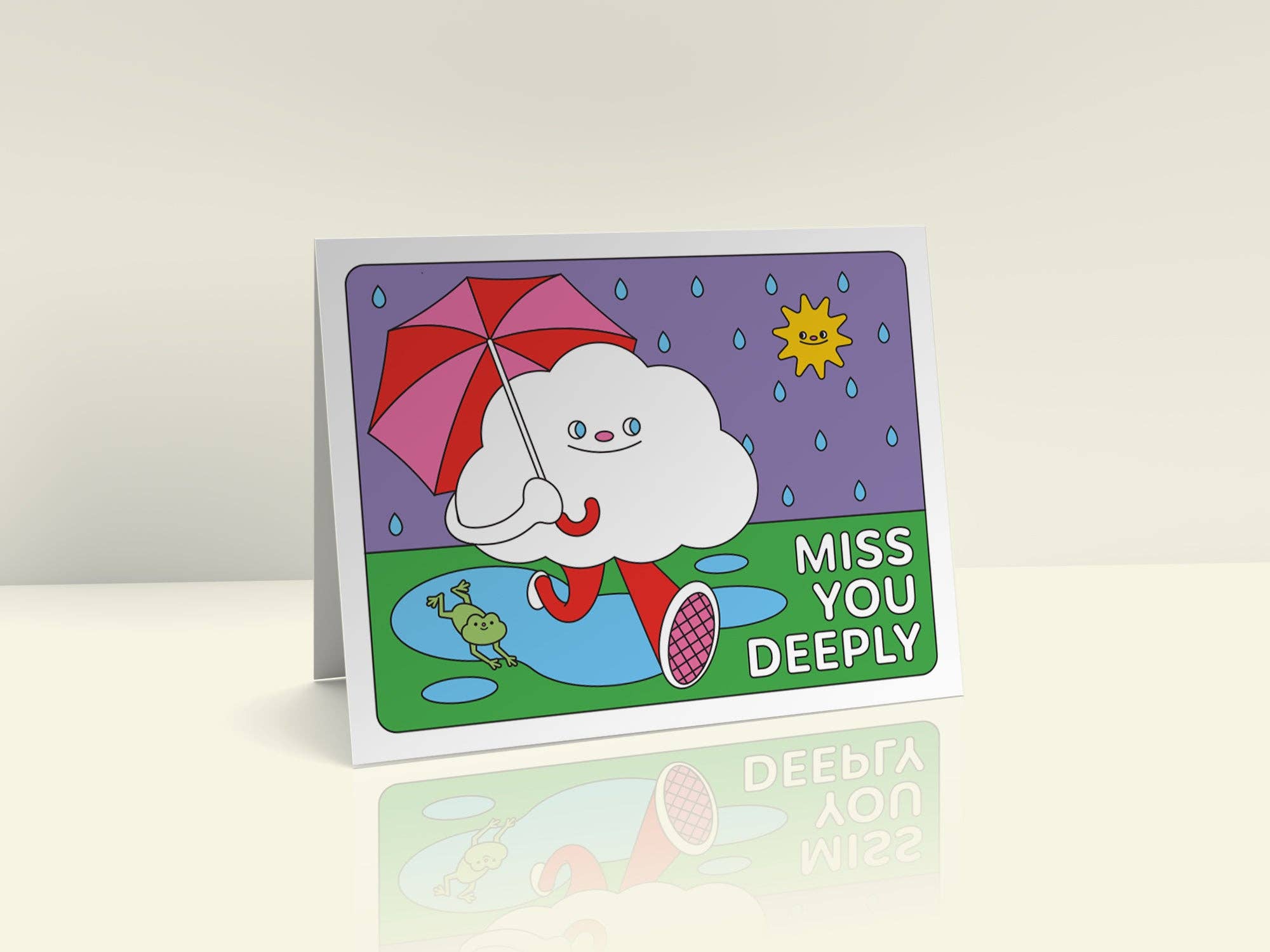 Miss You Deeply Card - DIGS