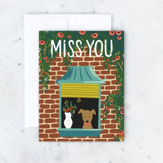 Miss You Dog Card - DIGS