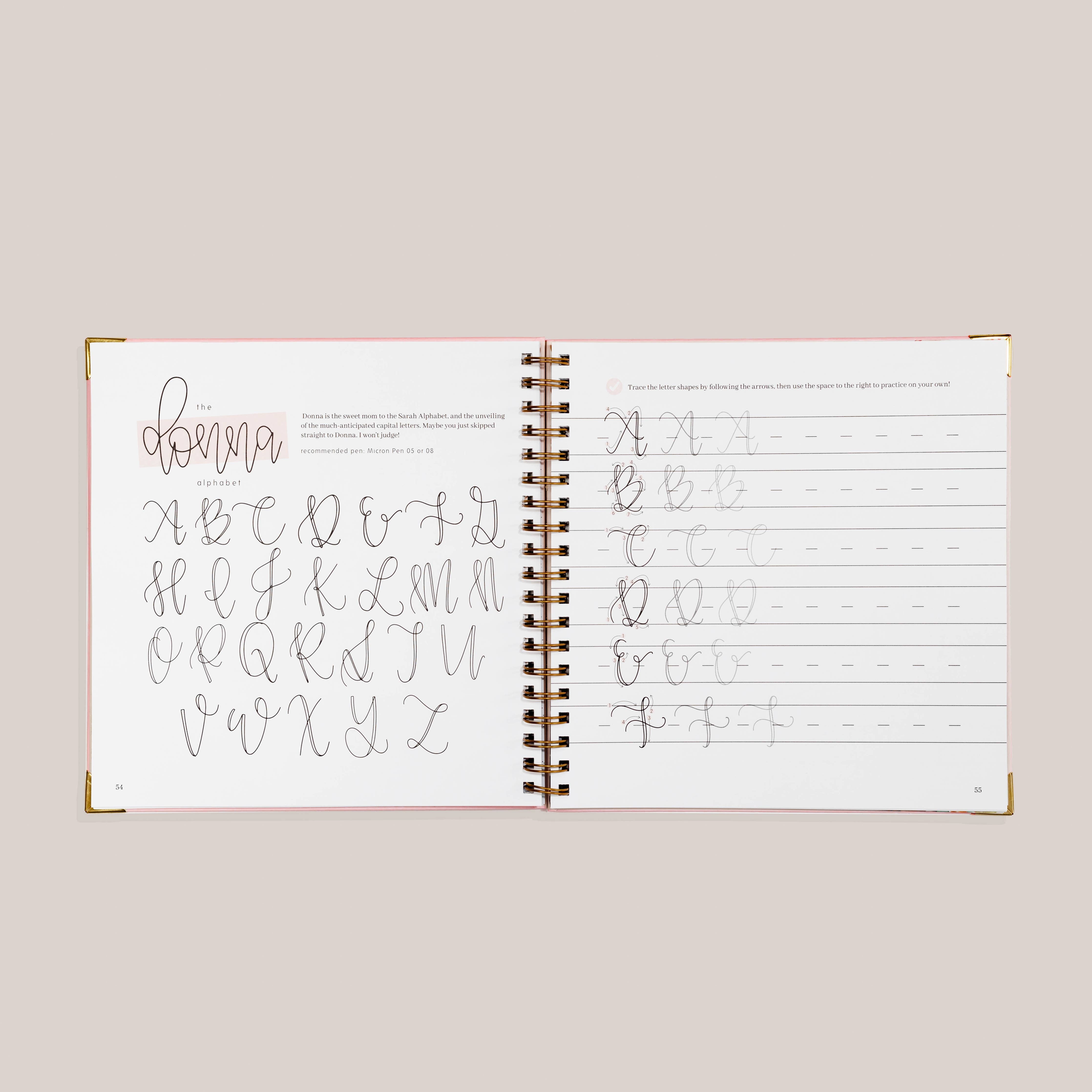 Modern Calligraphy: A Calligraphy Practice Workbook - DIGS