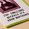 Mona Lisa Birthday Card - DIGS