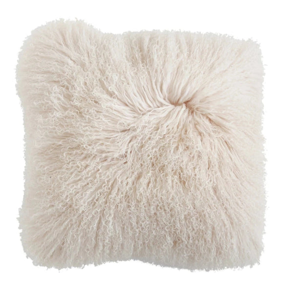 Mongolian Lamb Fur Pillow - DIGS