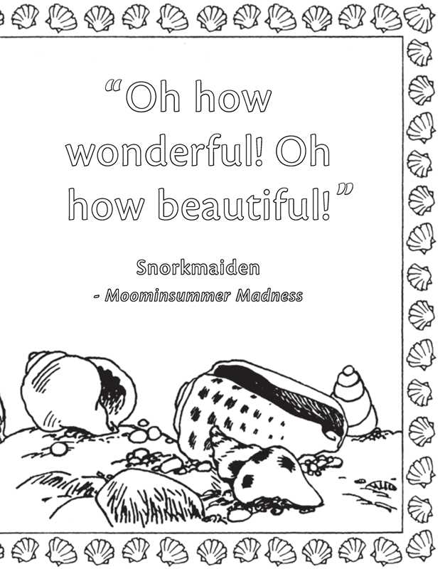 Moomin Coloring Book - DIGS