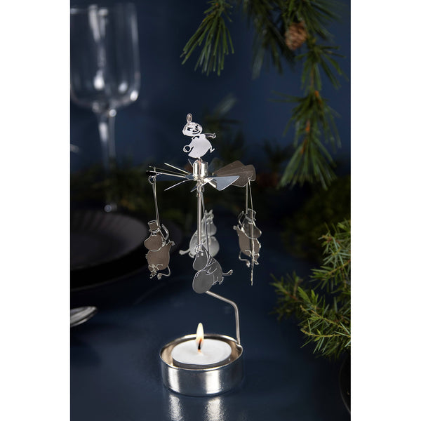Moomin Winter Tealight Spinner - DIGS