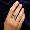 Moon and Mushroom Adjustable Ring - DIGS