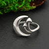Moon and Mushroom Adjustable Ring - DIGS