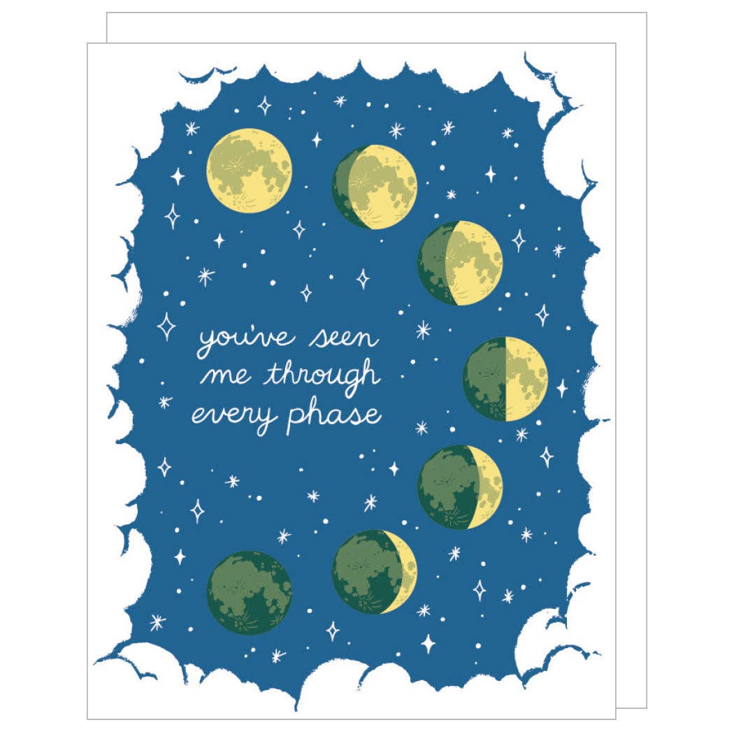 Moon Phases Mother's Day Card - DIGS
