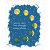 Moon Phases Mother's Day Card - DIGS