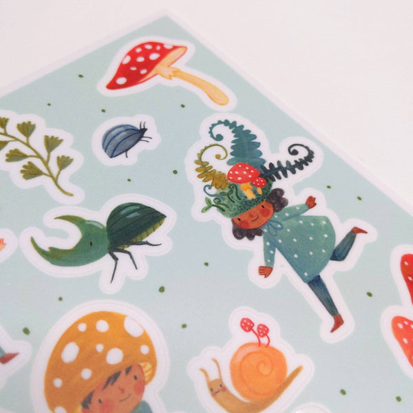 Mossy Friends Sticker Sheet - DIGS