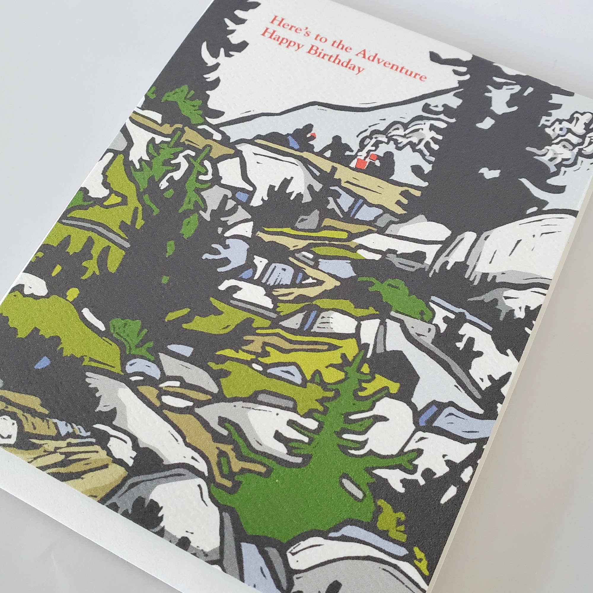 Mountain Adventure Birthday Card - DIGS