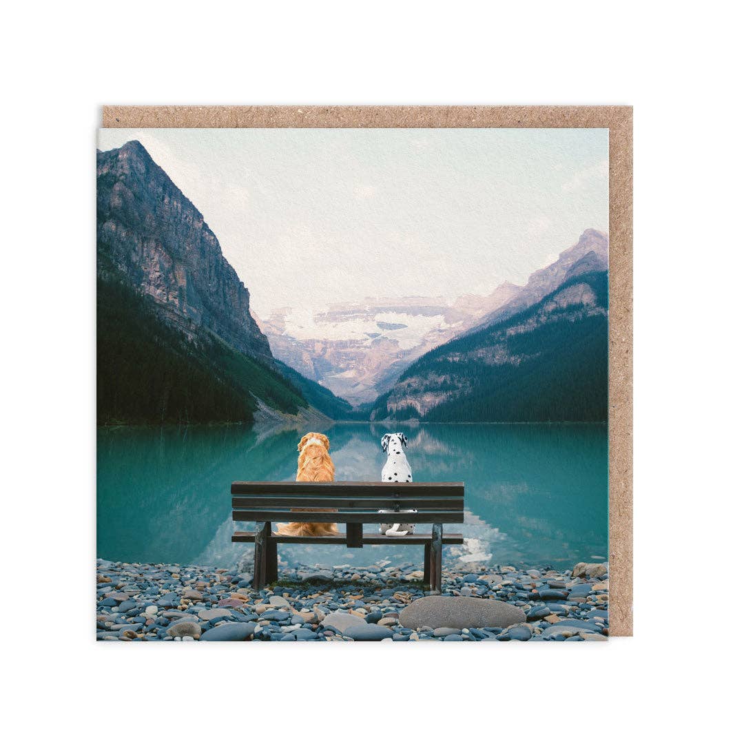 Mountain Lake Dogs Card - DIGS