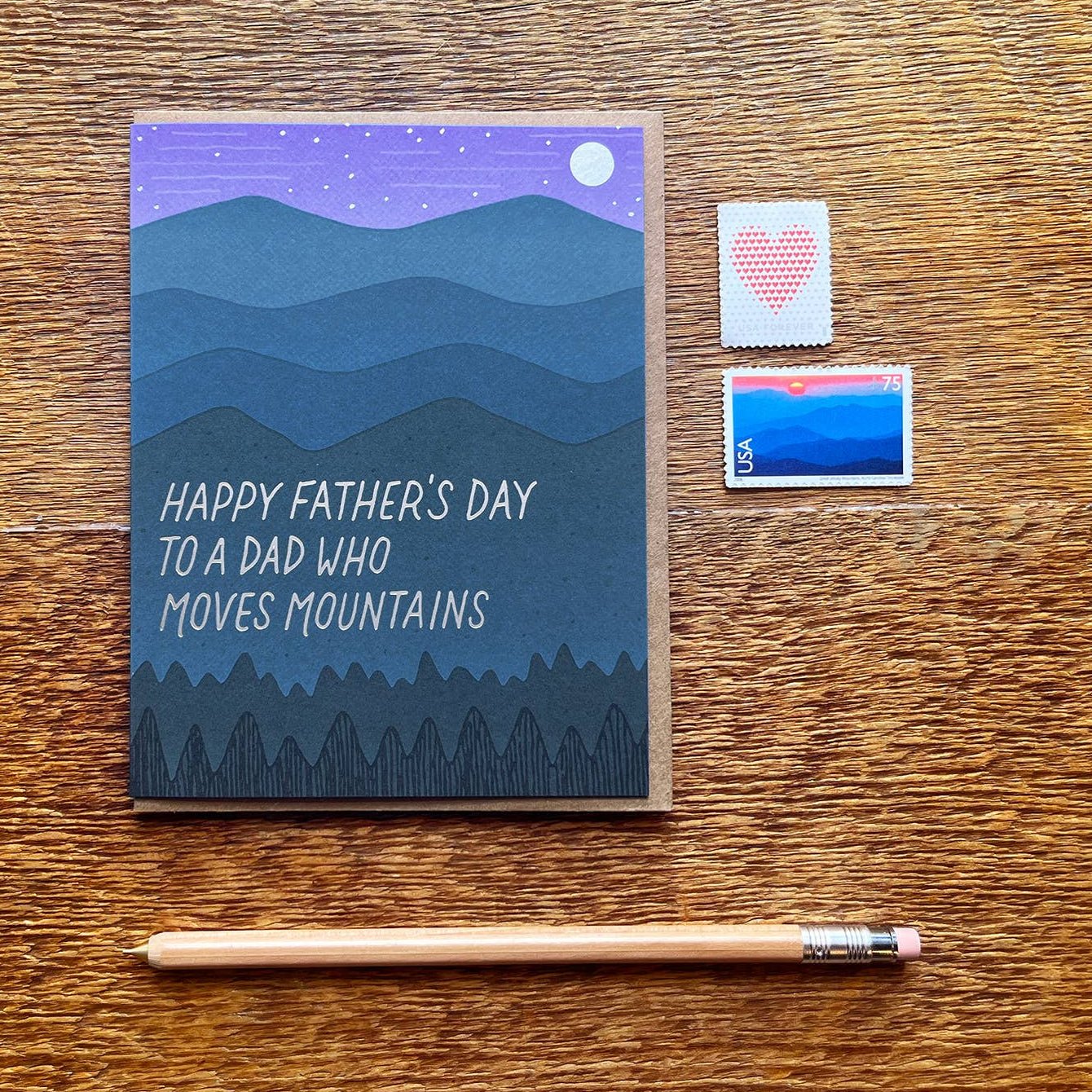 Mountains Father's Day Card - DIGS