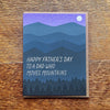 Mountains Father's Day Card - DIGS