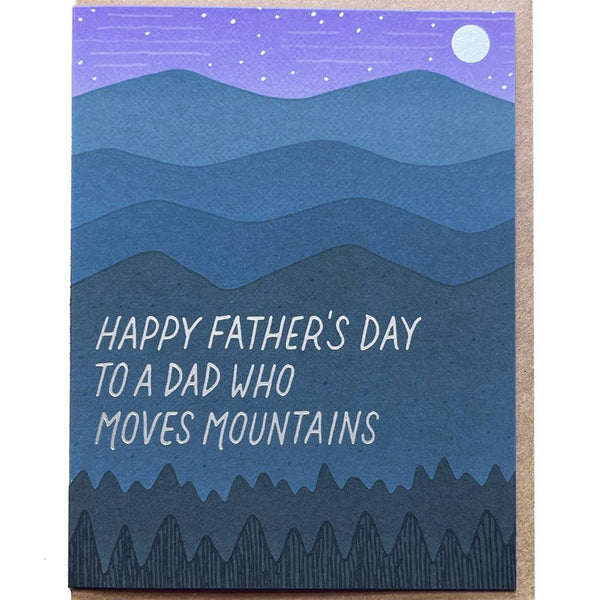 Mountains Father's Day Card - DIGS