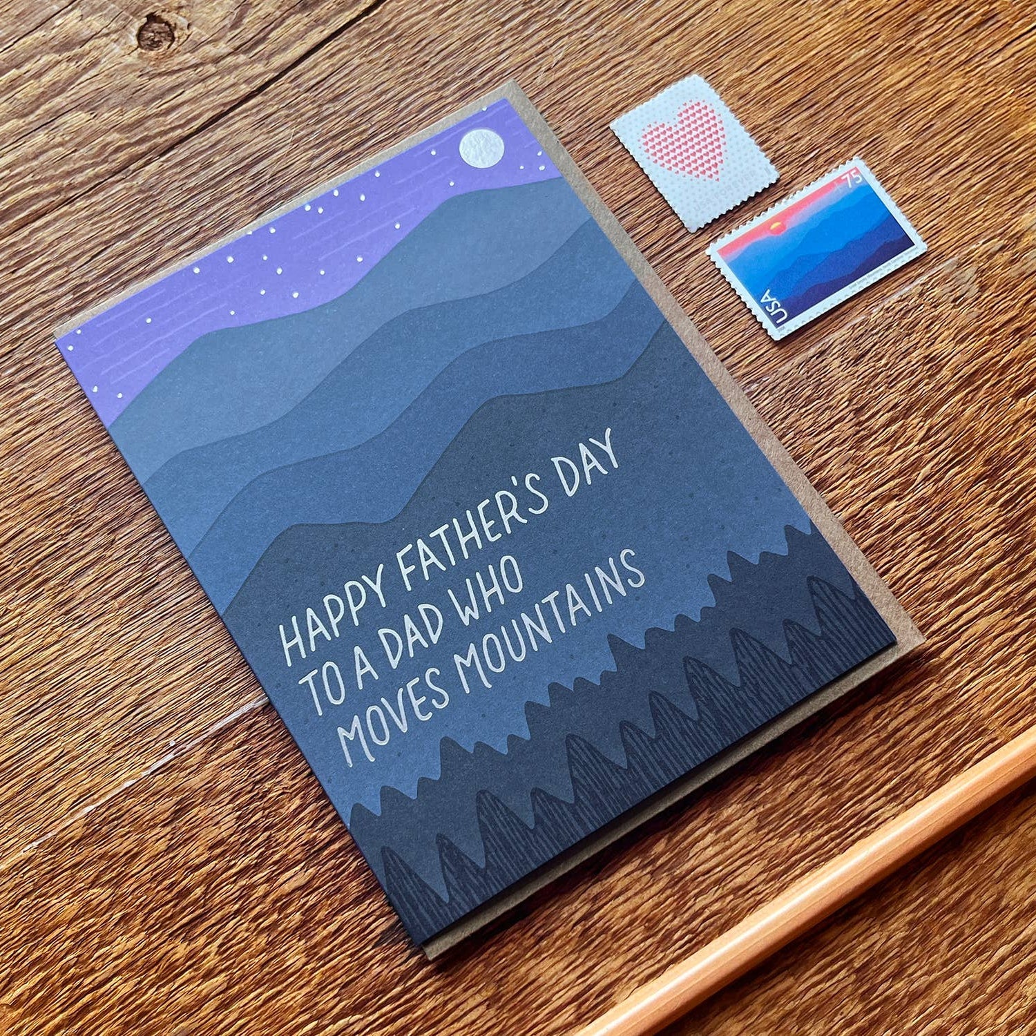 Mountains Father's Day Card - DIGS
