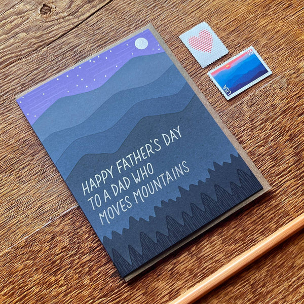 Mountains Father's Day Card - DIGS