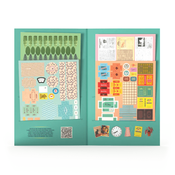 Mouse Mansion Die - Cut Prints: Bedroom Accessories - DIGS