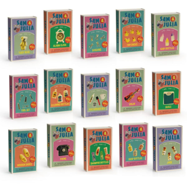 Mouse Mansion Minis Matchbox Accessories: Household Items - DIGS