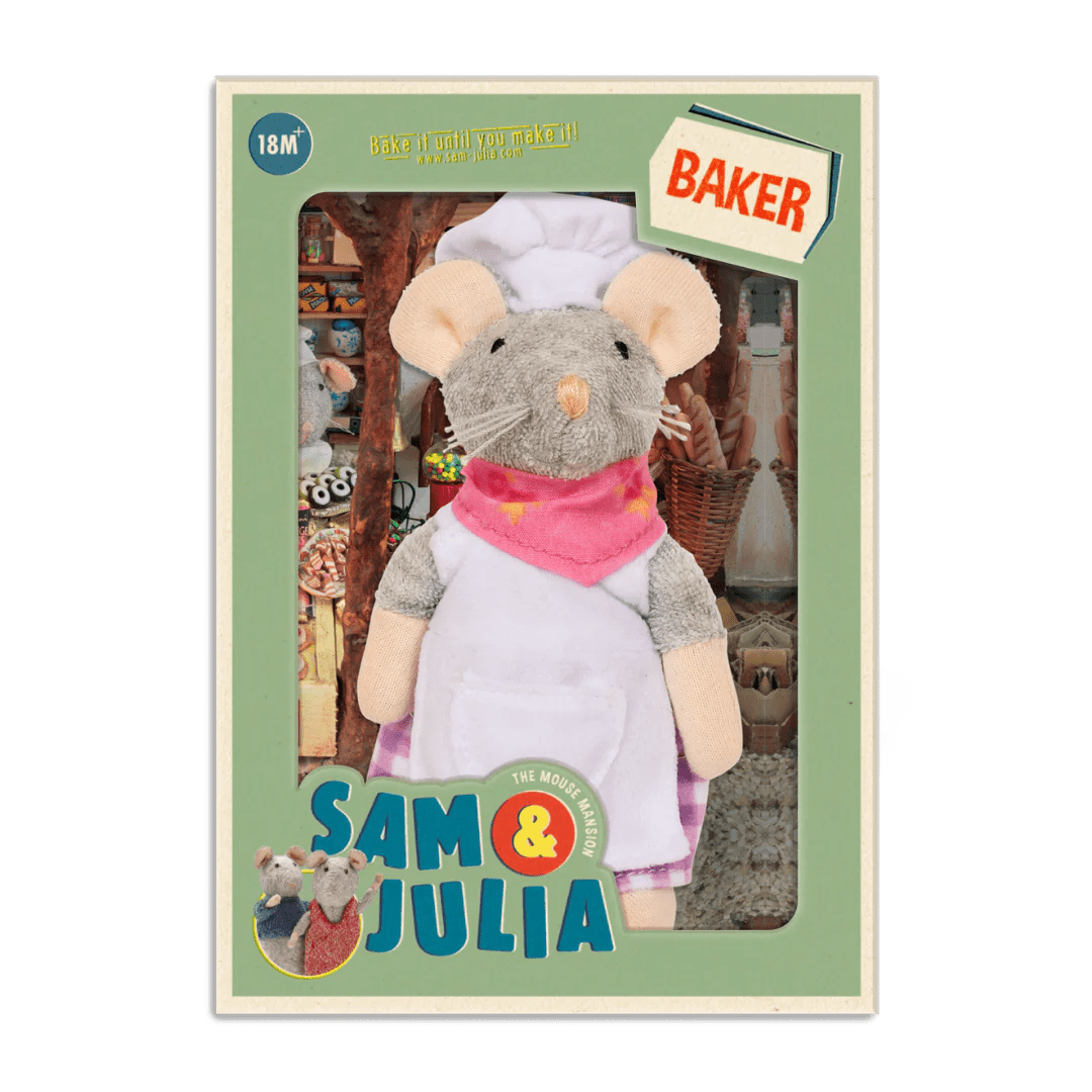 Mouse Mansion Plush Doll: Baker - DIGS