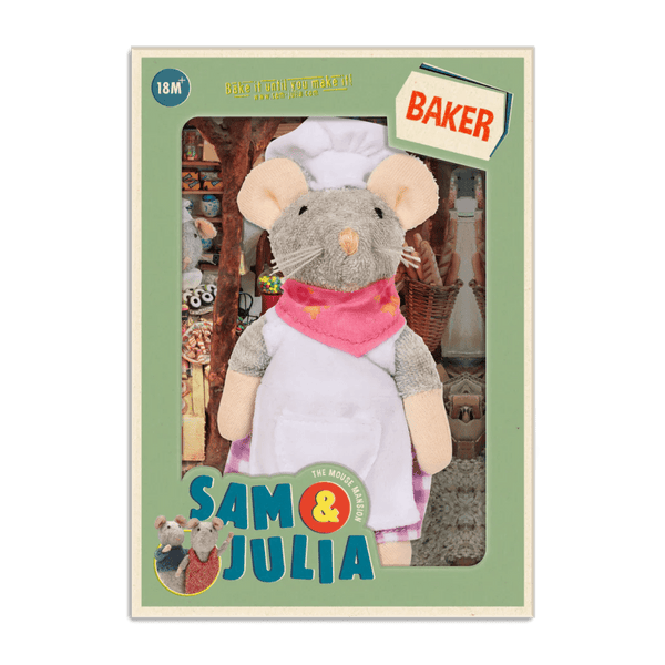 Mouse Mansion Plush Doll: Baker - DIGS