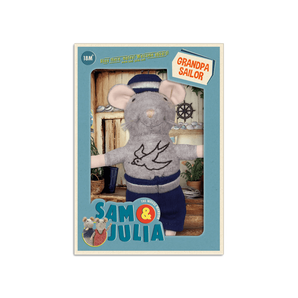 Mouse Mansion Plush Doll: Grandpa Sailor - DIGS