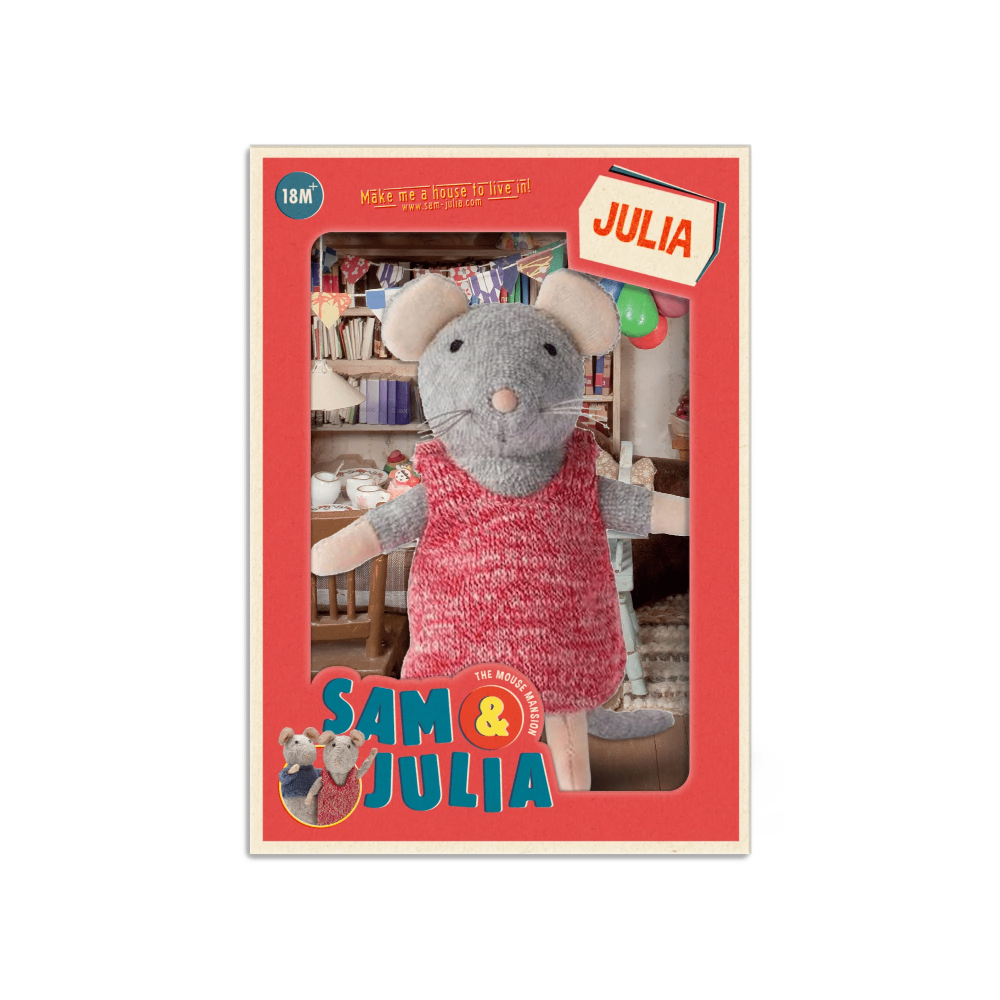 Mouse Mansion Plush Doll: Julia - DIGS