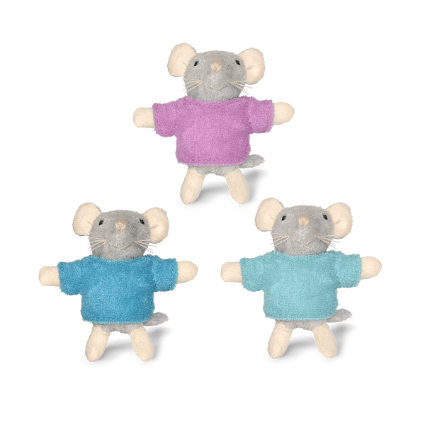 Mouse Mansion Plush Dolls: The Triplets - DIGS