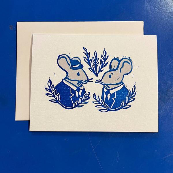 Mr & Mr Mouse Card - DIGS