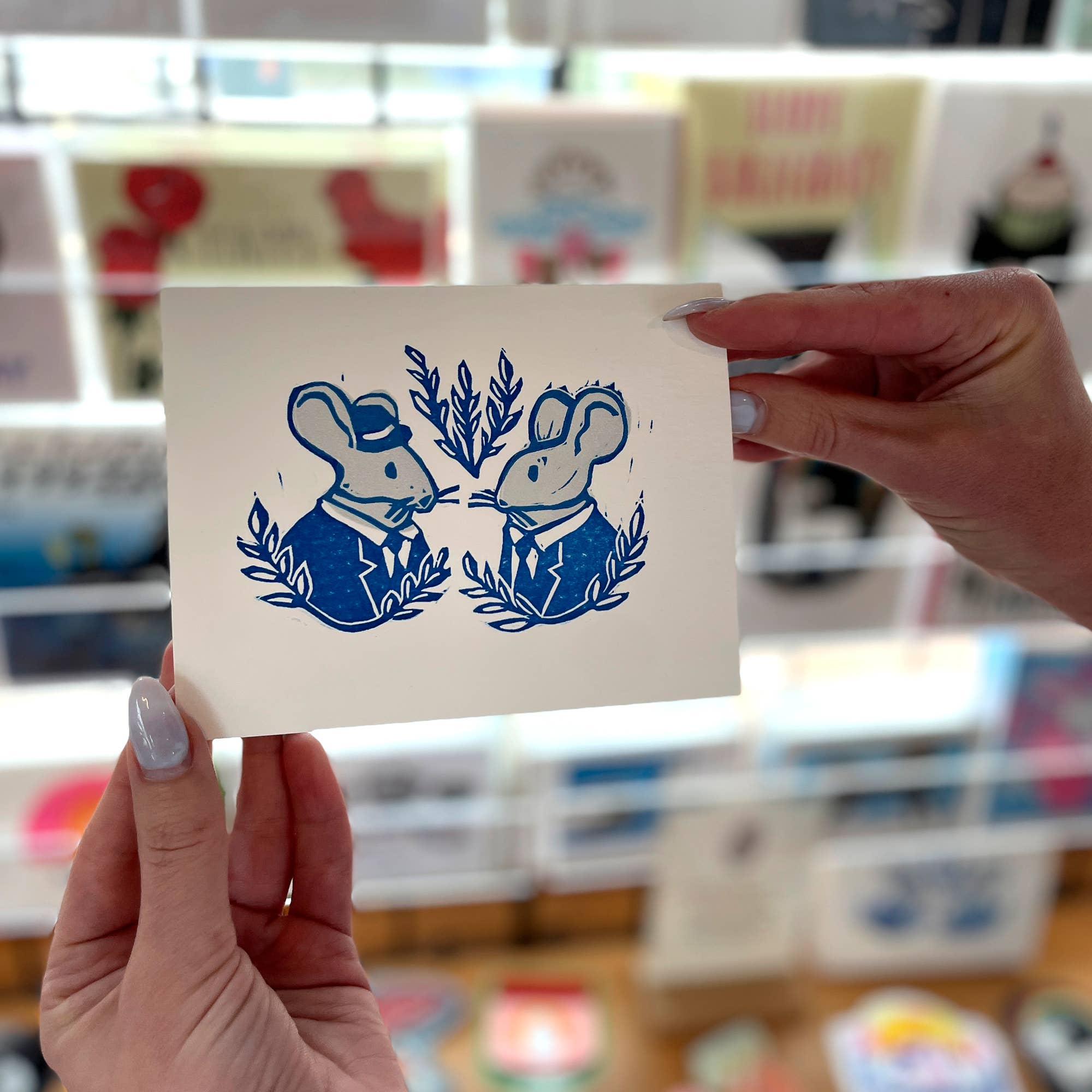 Mr & Mr Mouse Card - DIGS