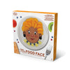 Ms. Food Face Dinner Plate: Dark Skin - DIGS