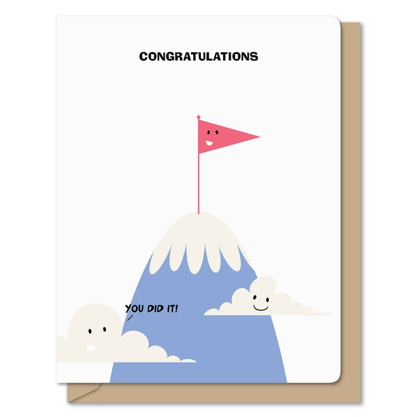 Mt. Success Congrats Card - DIGS