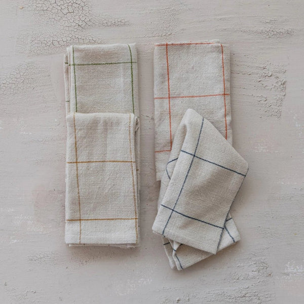 Multi - Color Grid Napkins - DIGS